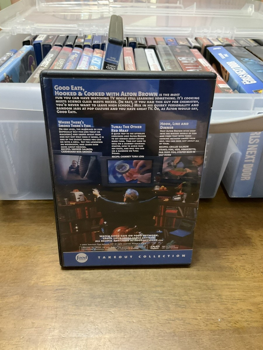 Good Eats with Alton Brown: Hooked and Cooked DVD Takeout