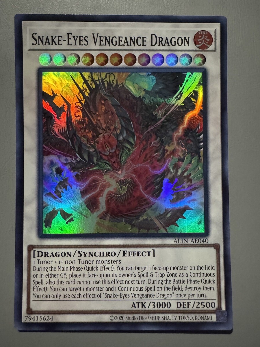 yugioh snake eyes cards Snake-Eyes Doomed Dragon