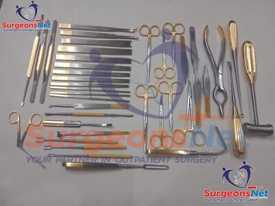 Rhinoplasty instruments Nose & Plastic Surgery Instruments set of 50 Pcs CE A+