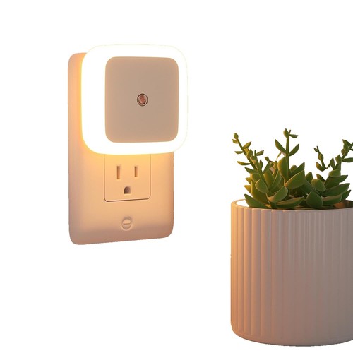 pack LED Plug in Activated Night Light Warm White For Hallway - Main Image