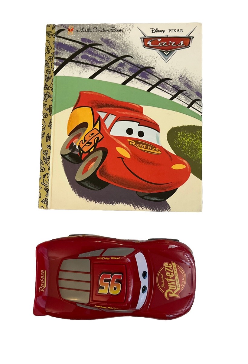 Lese-Lern-Buch Mit 100 Stickern – Cars Lightning McQueen, A4, Personalisierbar