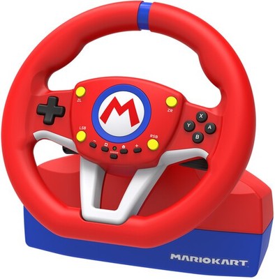 Switch Accessory: Racing Wheel - HORI Mario Kart 8 Pro Mini: Officially Licensed