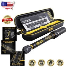 Pro Bike Torque Wrench 2-26Nm 1/4" Dual-Direction Click, 72-Tooth, Electro-Black