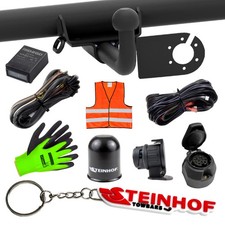 Für Fiat Stilo 5-Tür Anhängerkupplung starr+E-Satz 13p ABE