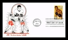 DR JIM STAMPS US JOE LOUIS BOXING CHAMPION FDC SCOTT 2766 THERMOGRAPHED COVER