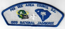 Pee Dee Area Council 1989 National Jamboree Blue JSP Coker