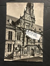 Vintage RPPC Amsterdam Leiden, Stadhuts, voorzijde, Uitgave Rembrandt REAL PHOTO