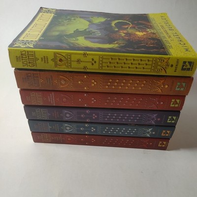 6 -The Sisters Grimm Books- Michael Buckley Ages Fairy Tale 1, 2, 3, 5, 6, 8