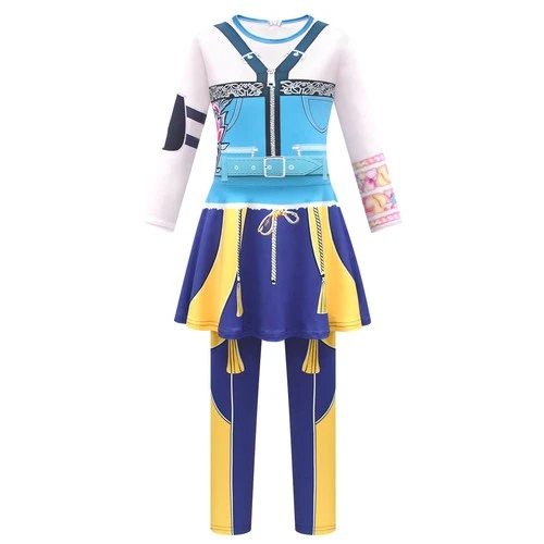 Girls Kpop Demon Hunters Cosplay Jumpsuit Rumi Zory Mira Costume Bodysuit Dress - Picture 54 of 66