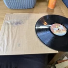 LED Zeppelin in Through the Outdoor Vinyl Bag Inserts Original - Vg+ Plays Fine