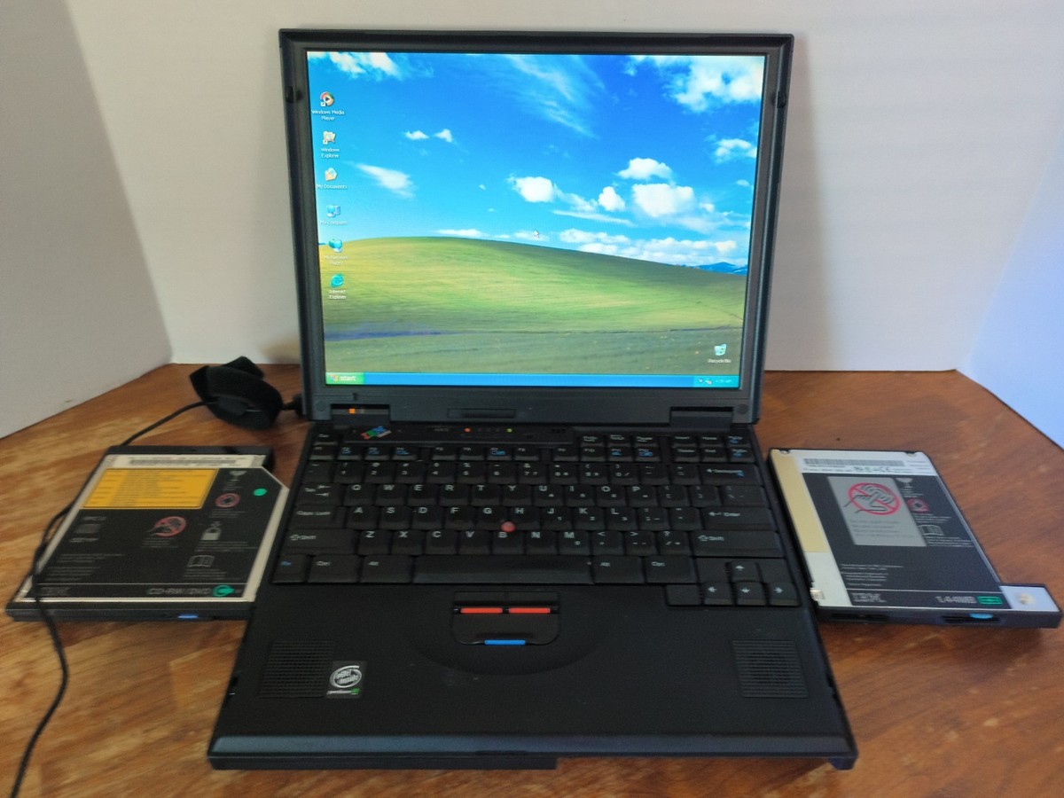 Windowsノート本体 IBM ThinkPad Type2639 Windows XP 👉 IBM ThinkPad 600X Vintage Laptop Pentium III Windows XP CD
