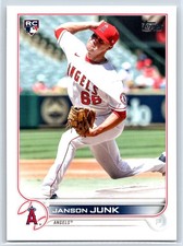 2022 Topps Janson Junk Rookie Los Angeles Angels RC #594