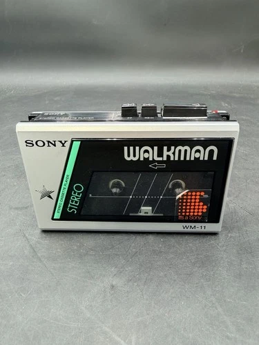 Sony Walkman WM-11 Stereo Cassette Player Excellent Working Condition