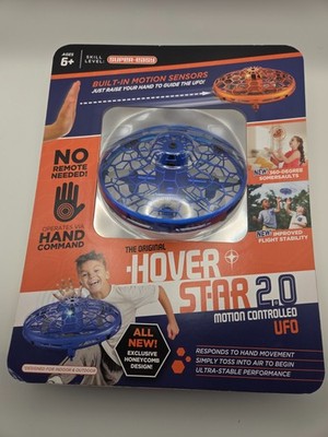 The Original Hover Star 2.0 Motion Controlled UFO Hovercraft (Blue) NEW