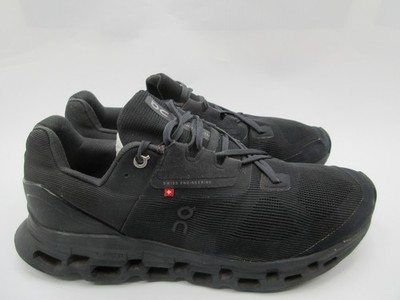 On Cloudstratus Shoes Mens Size 12.5 Black CloudTec Running