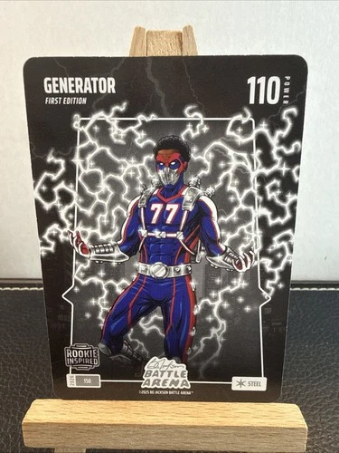 2026 Bo Jackson Battle Arena Generator Steel First Edition VJ Edgecombe #150