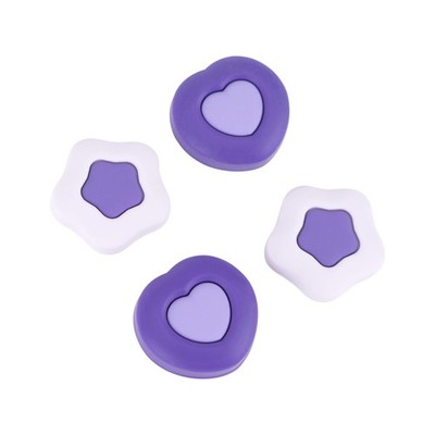 Cute Silicone Joycon Thumb Grip Caps Kawaii Thumbstick Caps Joystick Cover Co...
