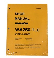 Komatsu WA250-1LC Pala gommata officina riparazione manuale servizio parte #CEBMW18020