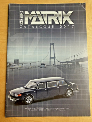 Matrix Scale Models Katalog 2017 Modelauto Bausätze Resine 1:43 1:18 Brochure