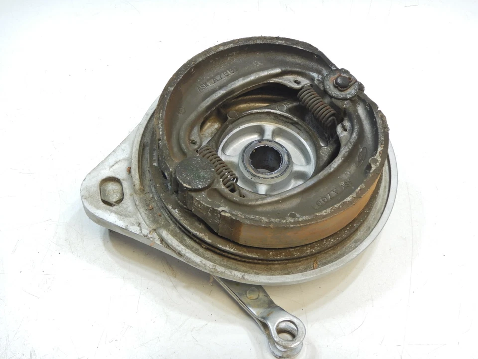 Rear brake plate housing 1974 1975 1976 HONDA MT250 MT 250 - Image 4 of 4