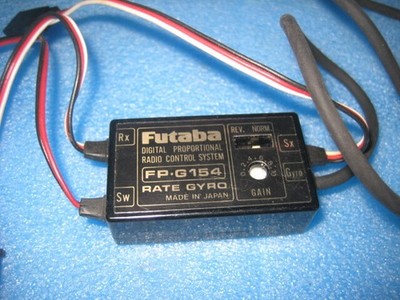 Futaba FP-G154 Rate Gyro Vintage RC Gyroscope Tested Working Japan