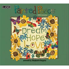 Lang Companies,  Painted Peace 2026 Wall Calendar by Stephanie Burgess, 13.4'' X