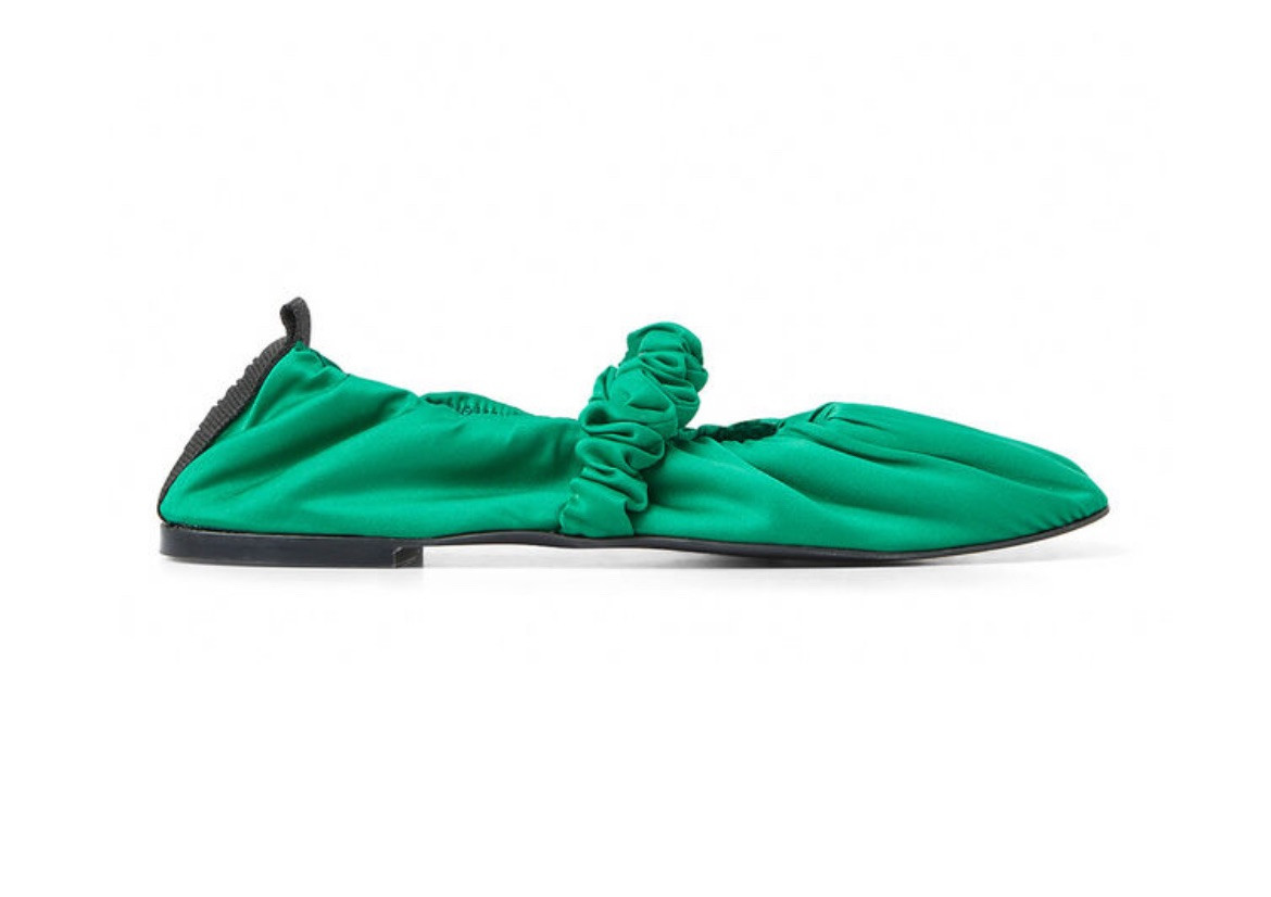 靴 GANNI Scrunchle Ballerina SugarPlum 38 靴 GANNI Scrunchle Ballerina SugarPlum 38 GANNI Women's