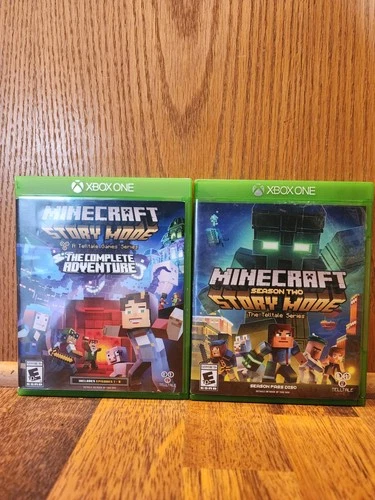 Minecraft Story Mode The Complete Adventure AND Season Two (Microsoft Xbox One)