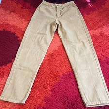 Vintage 1980s Gold Button Fly Guess Jeans Made in USA 100 Cotton 31