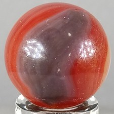 Vintage Vitro Bullseye Marble .60 Inches Near-Mint Condition Combined Shipping