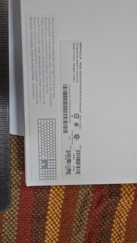 EMPTY BOX Apple A1843 Magic Keyboard - Picture 2 of 3