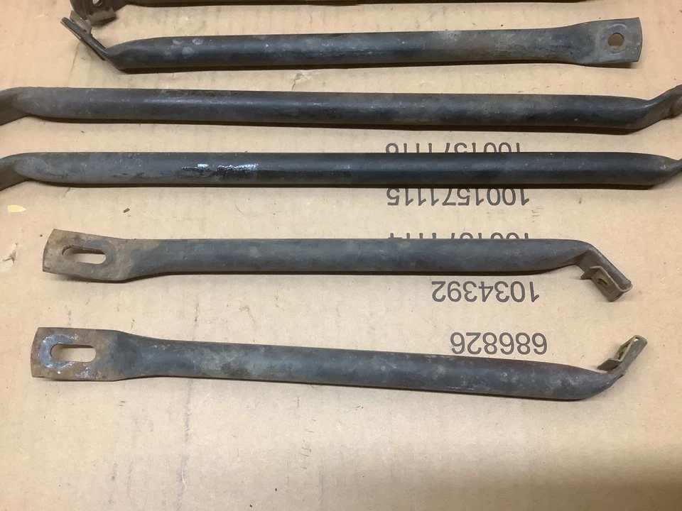 Chevrolet Corvette C4 1992-1996 guardabarros delantero parachoques barra superior soportes Foto 2 de 4