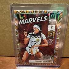 2025 Panini Donruss WNBA - Net Marvels Rickea Jackson #6 Diamond