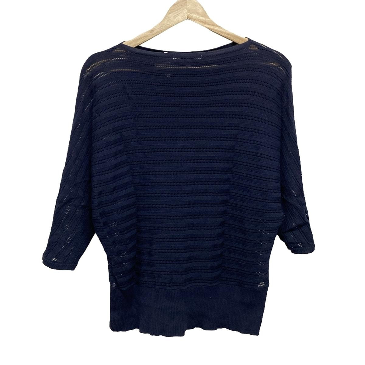 Auth HANAE MORI Dark Navy Women's Sweater UK