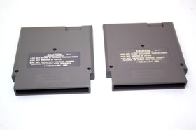 Lot of 2 Nintendo NES Games - Wood And Water Rage & Burger Time