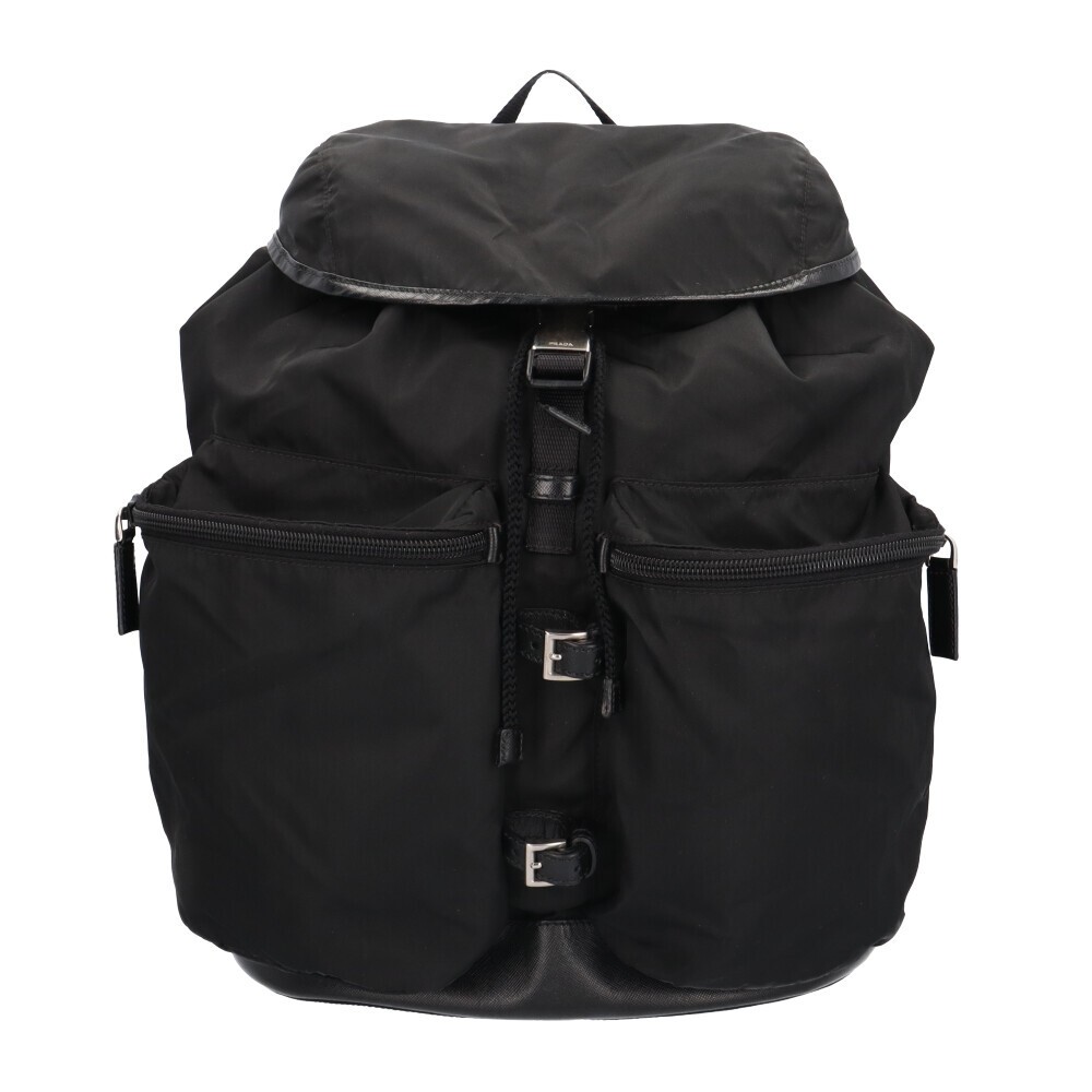 PRADA nylon backpack daypack V163 unisex used from japan