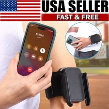 Rotatable Wristband Phone Holder Armband Cell Phone Bag Sports Holder ~US New