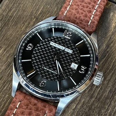 Hamilton Jazzmaster Viewmatic Auto schwarzes Zifferblatt gebraucht aus Japan