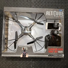 New Altitude Propel 2.4 GHZ Quadrocopter Drone Wifi Streaming, HD Video Camera