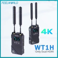 Feelworld WT1H 4K Dual HDMI Wireless Video Transmission Transmitter Receiver Kit