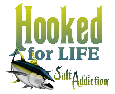  Fishing t shirt Salt Addiction Saltwater Ocean life Yellowfin offshore