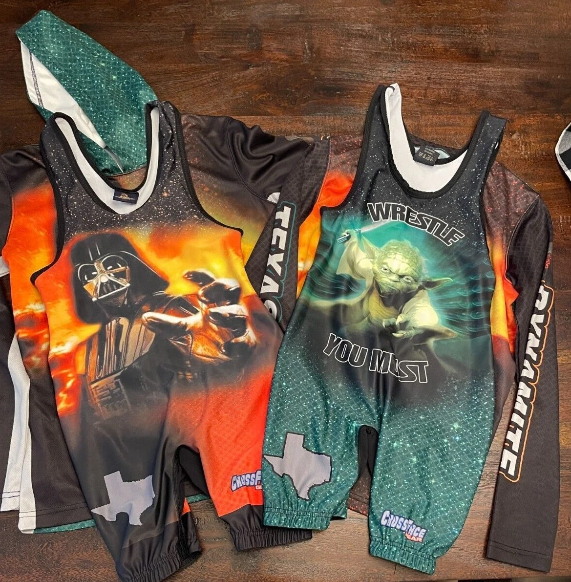 Star Wars Singlets and Gear Texas National Dual Team Dynamite Size
