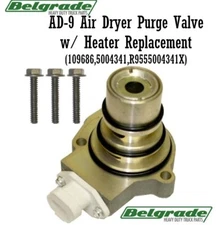 AD-9 Air Dryer Purge Valve with Heater Replacement (109686,5004341,R9555004341X)