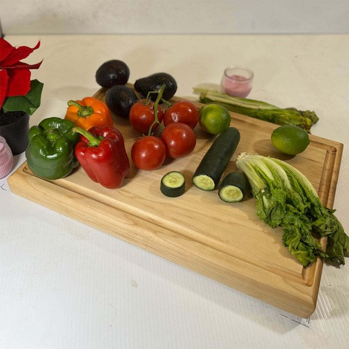 Jobois Clear Sky Customizable Handmade Cutting Board, Made in USA | CB39 - Picture 6 of 11