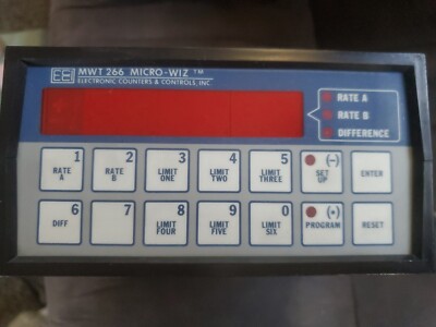 ECCI MWT 266 A/R Micro-Wiz Counter
