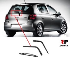 FOR TOYOTA YARIS EU VERSION 1999 - 2005 NEW REAR WIPER ARM WITH BLADE 305MM