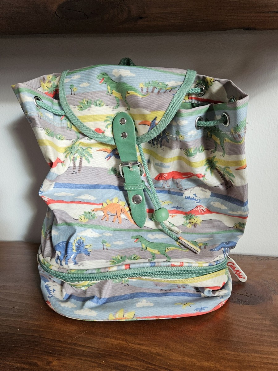 cath kidston mini dinosaur backpack Cath Kidston Kids London Rucksack/ Lunch Bag Dinosaur Print