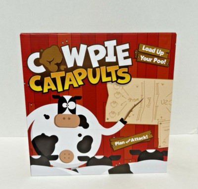 CowPie Catapults 2 Player Action Game-The Good Game Co - New sealed package