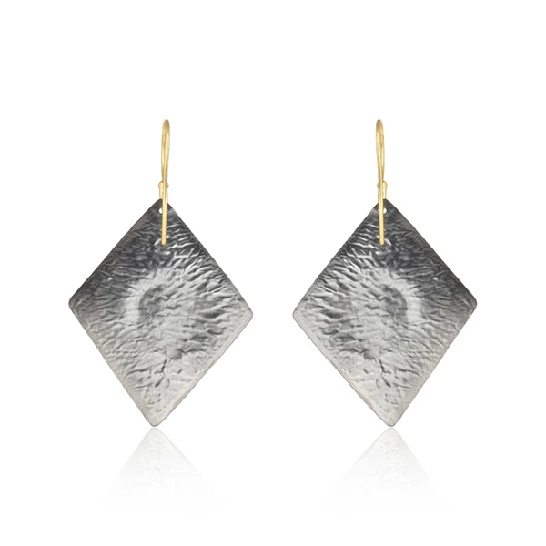 Висячие серьги в форме воздушного змея с драгоценными камнями черные серьги-капли из латуни и рубина - Изображение 4 из 4