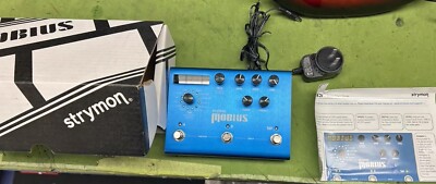 Strymon Mobius Modulation Electric Guitar Effect Pedal With Power Supply And Box